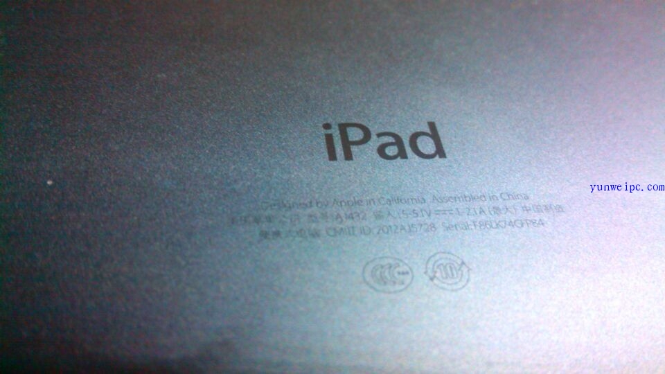 apple ipad A1432外屏摔坏,更换触摸屏
