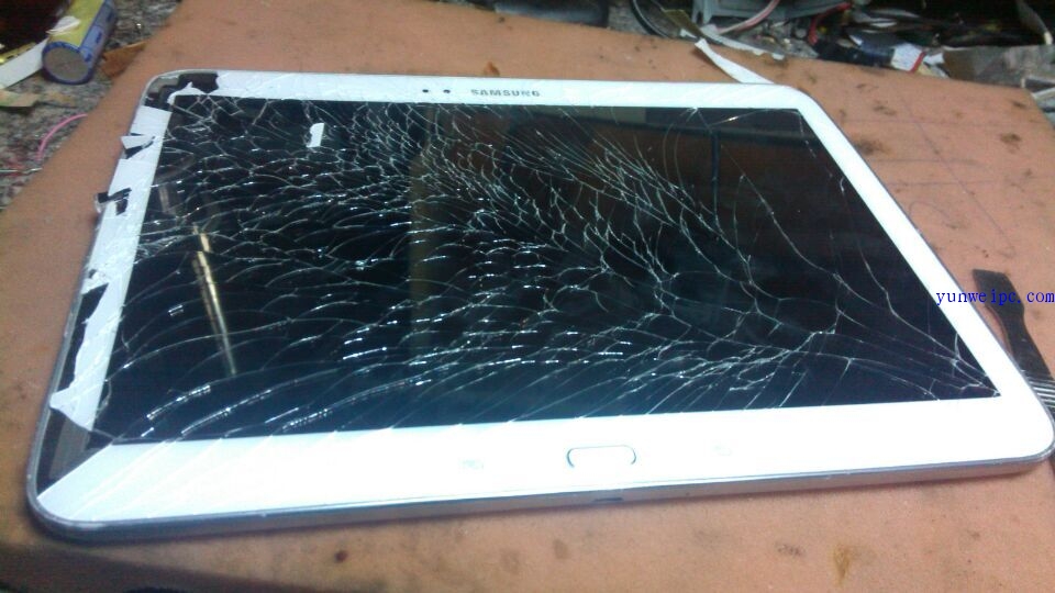 三星gt-p5210平板摔坏换触摸屏