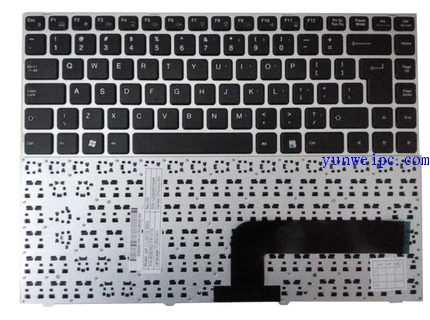 全新 海尔X3 银框 14寸 笔记本键盘