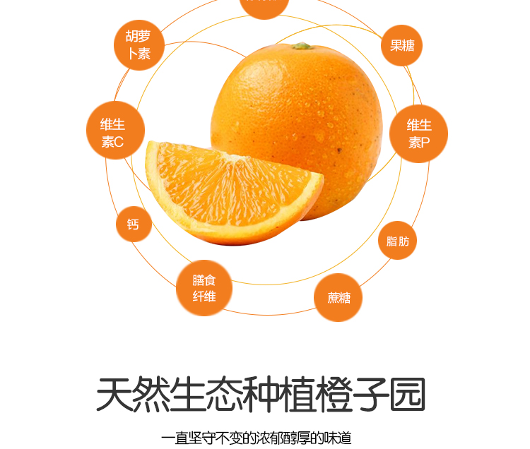 湖南特产正宗郴州永兴冰糖橙子现摘现发当季纯甜新鲜水果10斤18斤