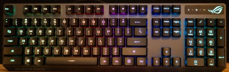 ROG Strix Scope RX RGB光学机械键盘开箱评测