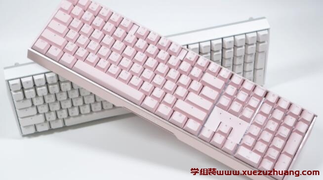粉嫩樱桃Cherry MX Board 3.0S RGB Pink粉色静音红轴机械式键盘评测开箱
