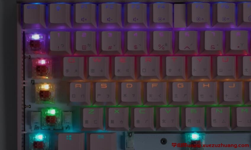 粉嫩樱桃Cherry MX Board 3.0S RGB Pink粉色静音红轴机械式键盘评测开箱