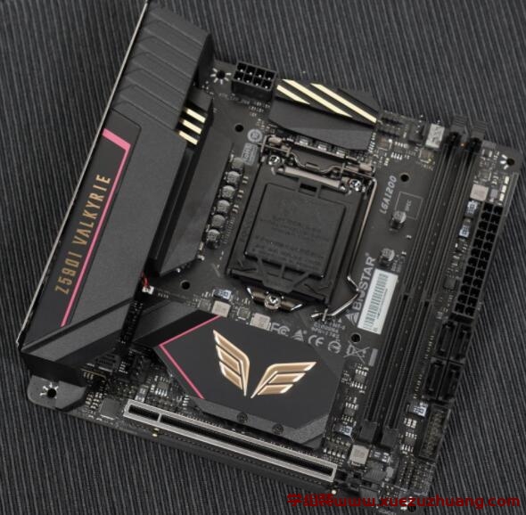 BIOSTAR Z590I VALKYRIE女武神主板开箱评测