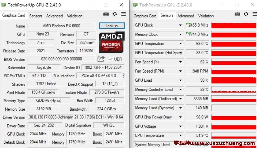 GIGABYTE Radeon RX 6600 EAGLE 8G显卡评测开箱