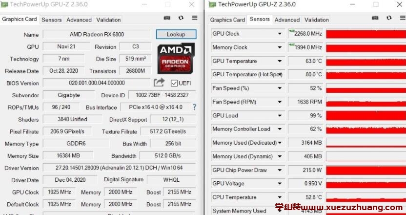 GIGABYTE Radeon RX 6800 GAMING OC 16G显卡评测开箱
