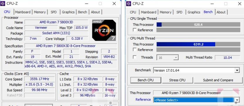 AMD R7 5800X3D性能评测开箱