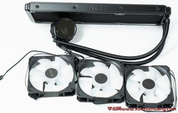 ROG Strix LC II 360 ARGB飞龙一体式水冷散热器评测开箱