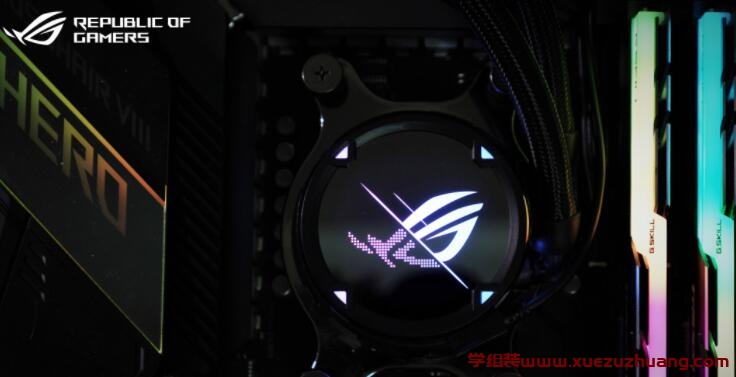 ROG Strix LC II 360 ARGB飞龙一体式水冷散热器评测开箱_郴州运维电脑维修网