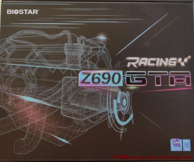 BIOSTAR RACING Z690GTA DDR4主板开箱评测