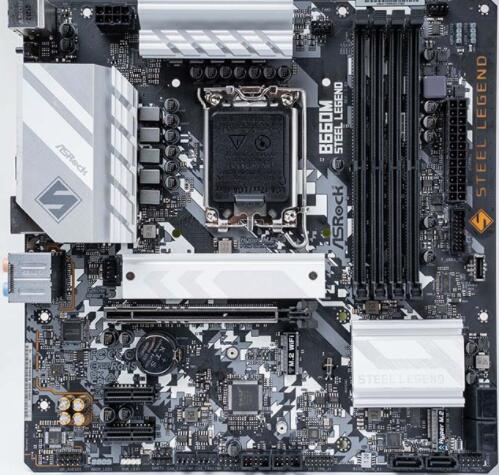 ASRock B660M Steel Legend M-ATX主板开箱评测_郴州运维电脑维修网