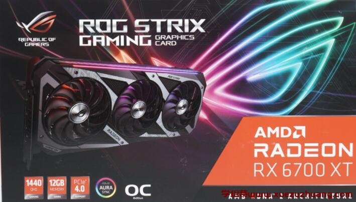 ROG Strix Radeon RX 6700 XT OC Edition评测开箱