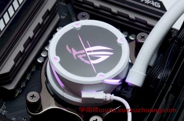 ROG STRIX LC II 360 ARGB WHITE EDITION开箱测试