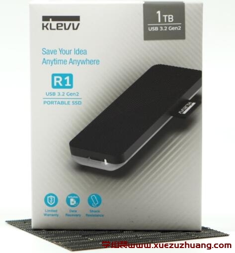 KLEVV R1 Portable 1TB可携式SSD评测开箱