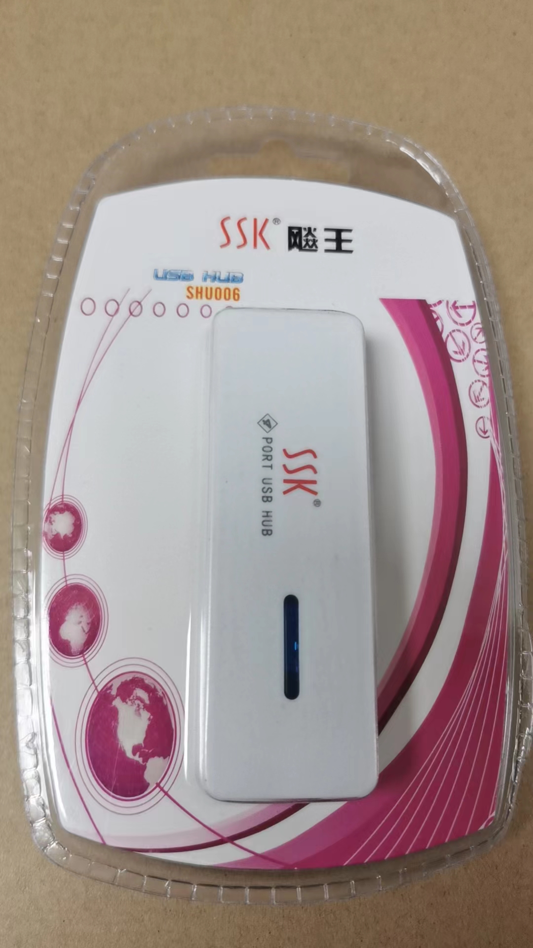 SSK飚王HUB/闪灵SHU006 2.0 一分四 | 编号：SP00442