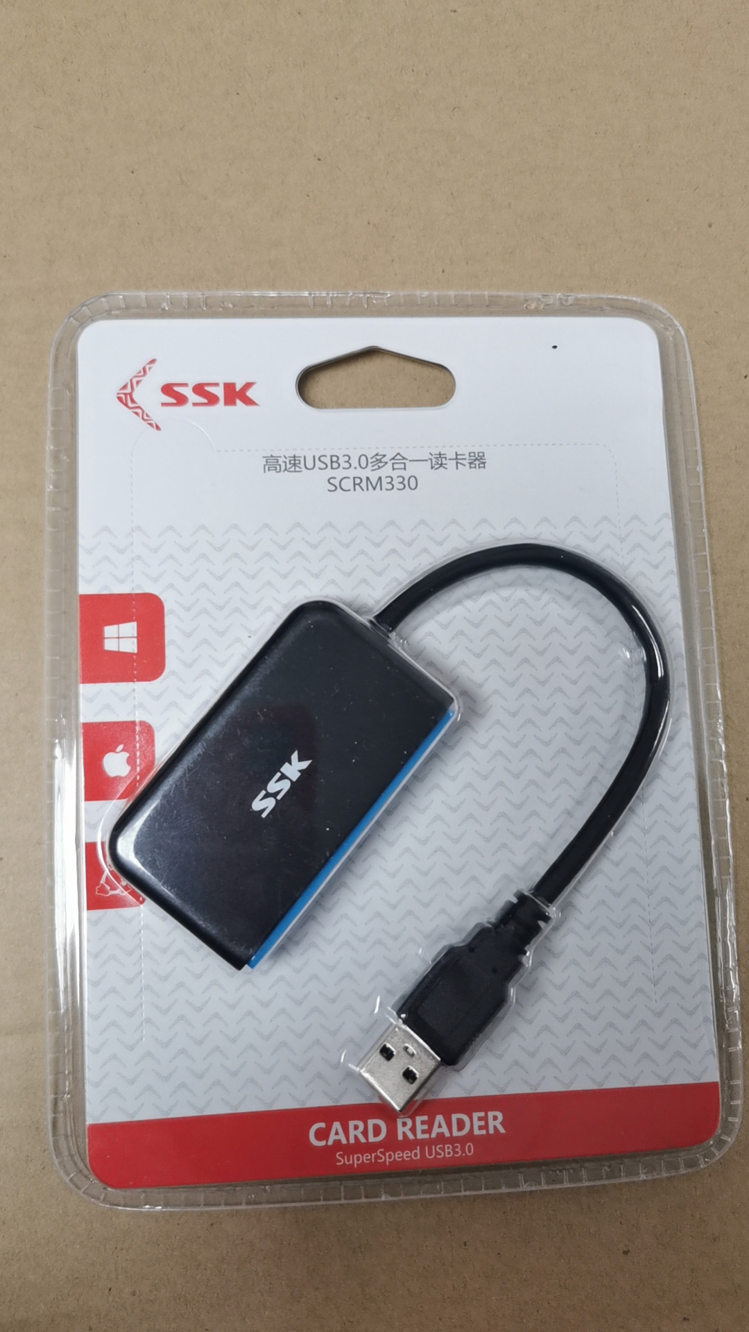 SSK飚王SCRM330 TF SD CF 三合一 | 编号：SP00475