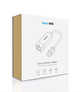 捷森F103 USB3.0/RJ45千兆网卡 USB有线网卡 | 编号：SP00913