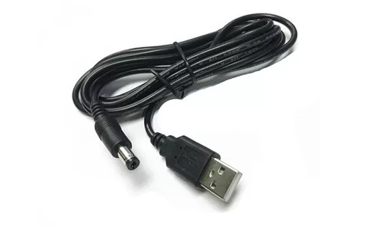 全纯铜12V全铜USB转DC5.5MM*2.1mm充电线供电线 | 编号：SP01799