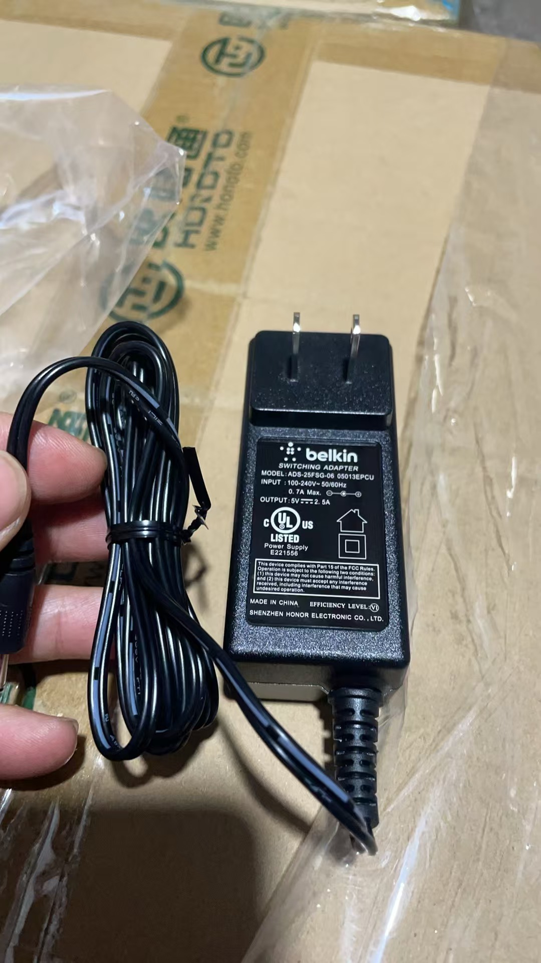 贝尔金5V2.5A欧陆通5V3A | 编号：SP01443