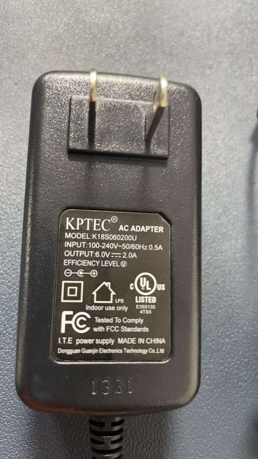 KPTEC 6V2A | 编号：SP01408