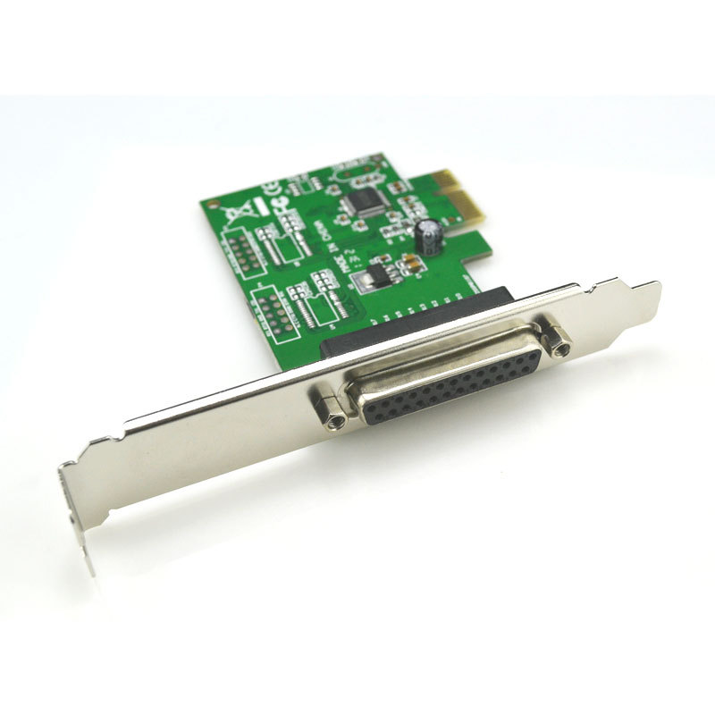 PCI-E并口卡PCIE转并口卡LPT卡2孔卡打印机工业级 | 编号：SP01181
